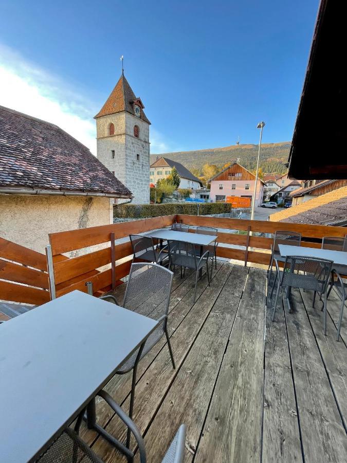 Hotel Du Cheval Blanc La Neuveville Luaran gambar